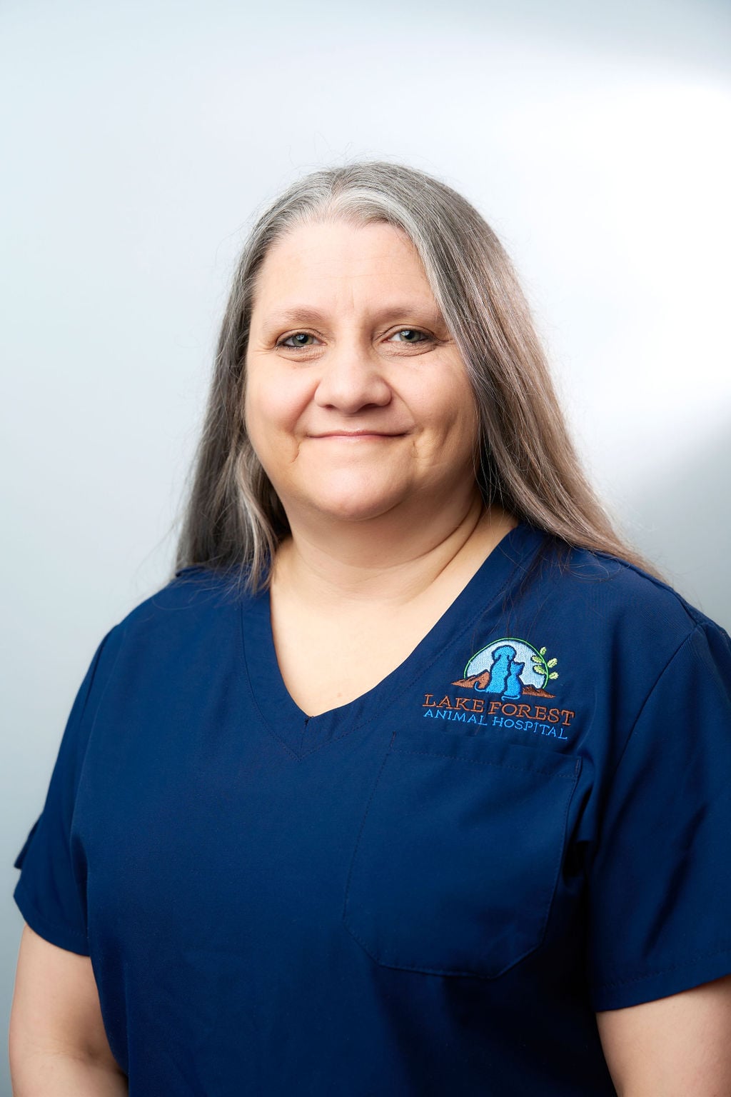 Mandy Jamerson, Practice Manager of Lake Forest Animal Hospital.